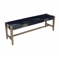 Coaster Furniture 110079 Sorrel Rectangular Cross Woven Bench